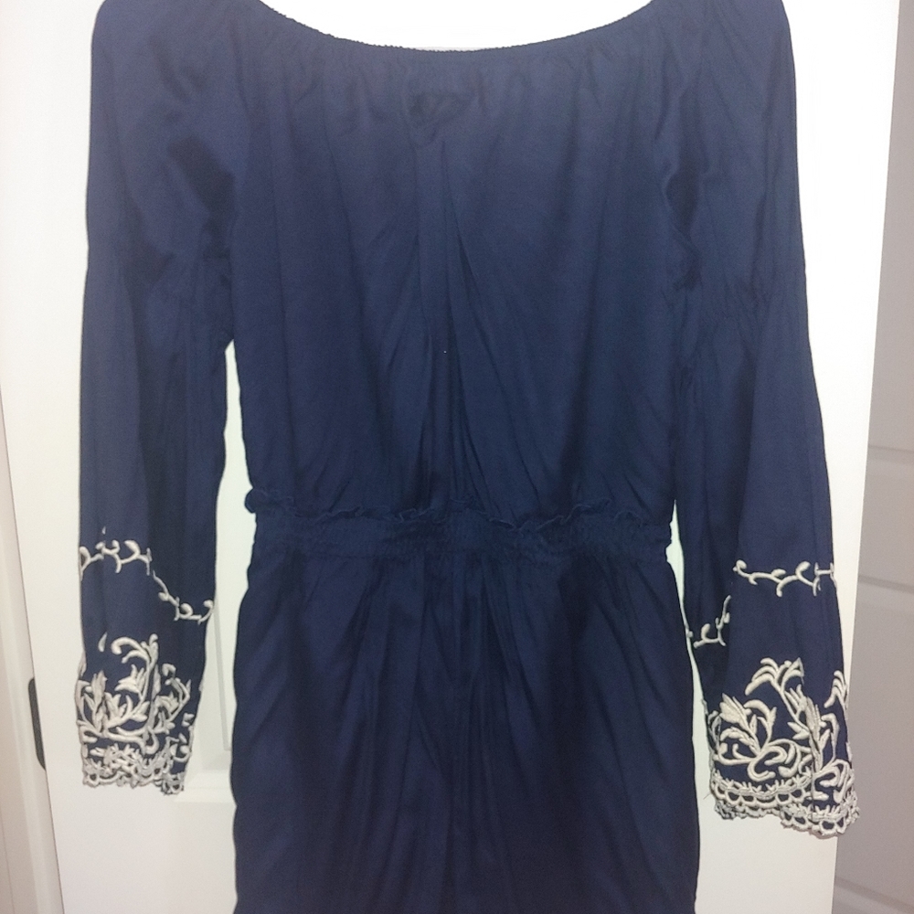 Navy romper